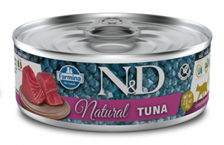 N&D Naturel Tuna 80 gr Kedi Maması kullananlar yorumlar